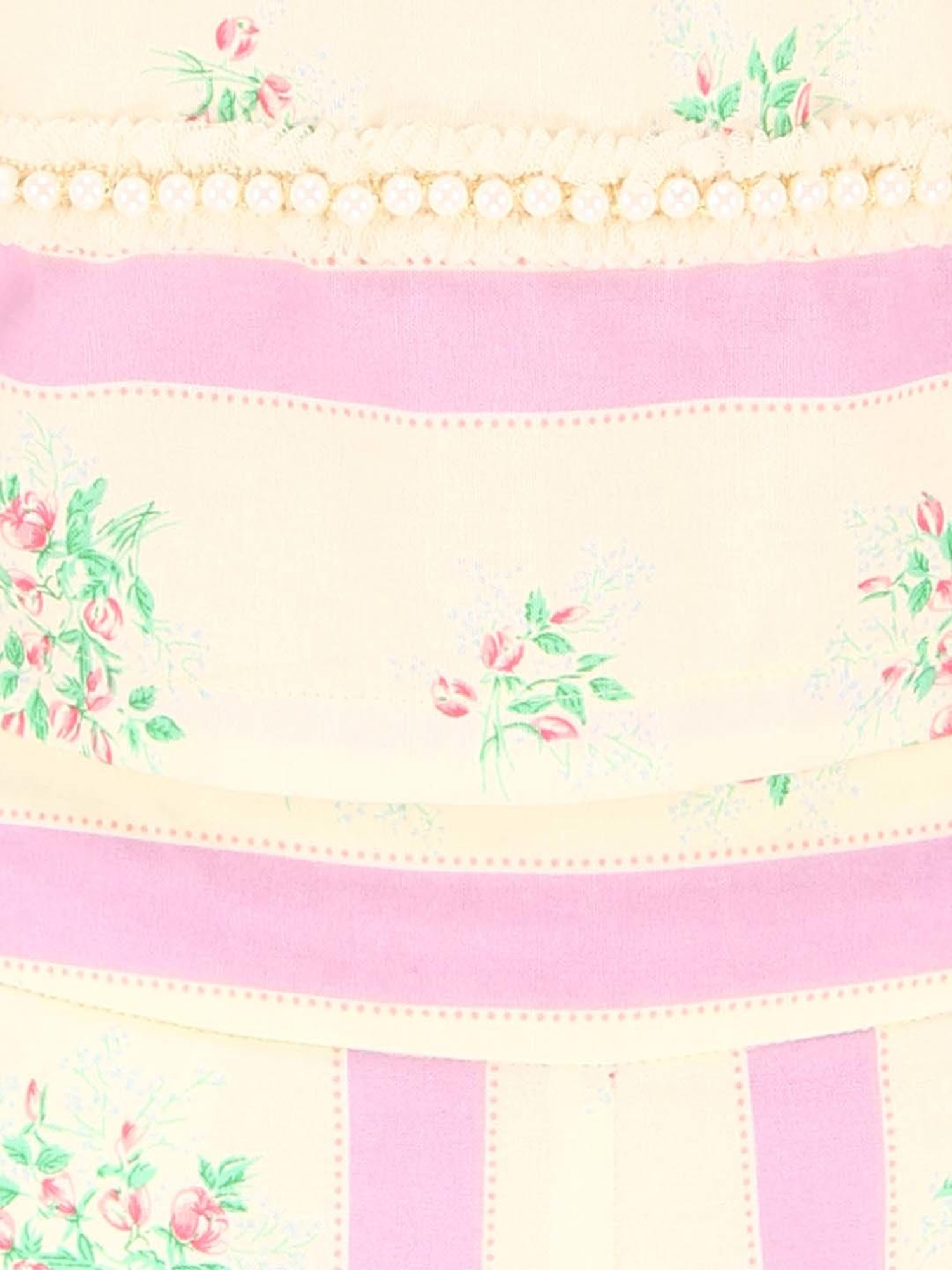 Akkriti by Pantaloons Kids Red & Cream Embroidered Kurta Set