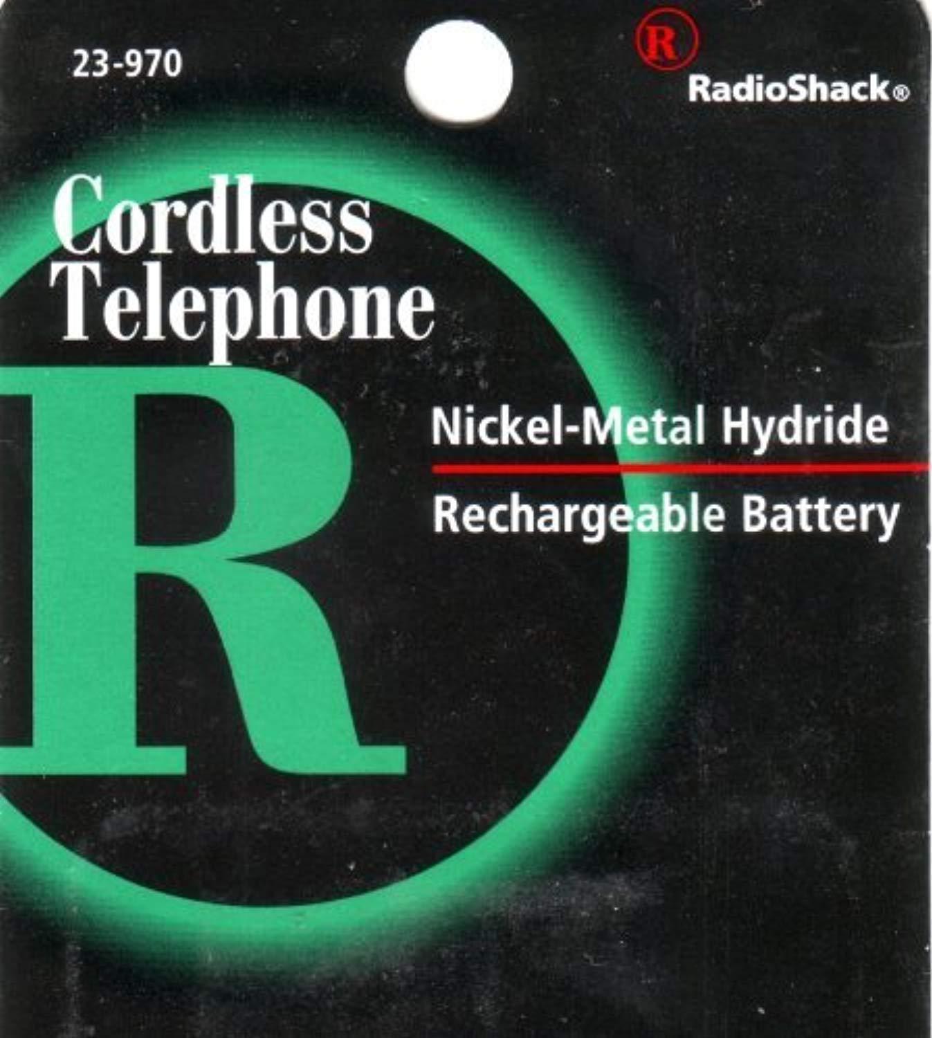 radioshack 2.4v 1500mah ni-mh cordless phone battery 23-970