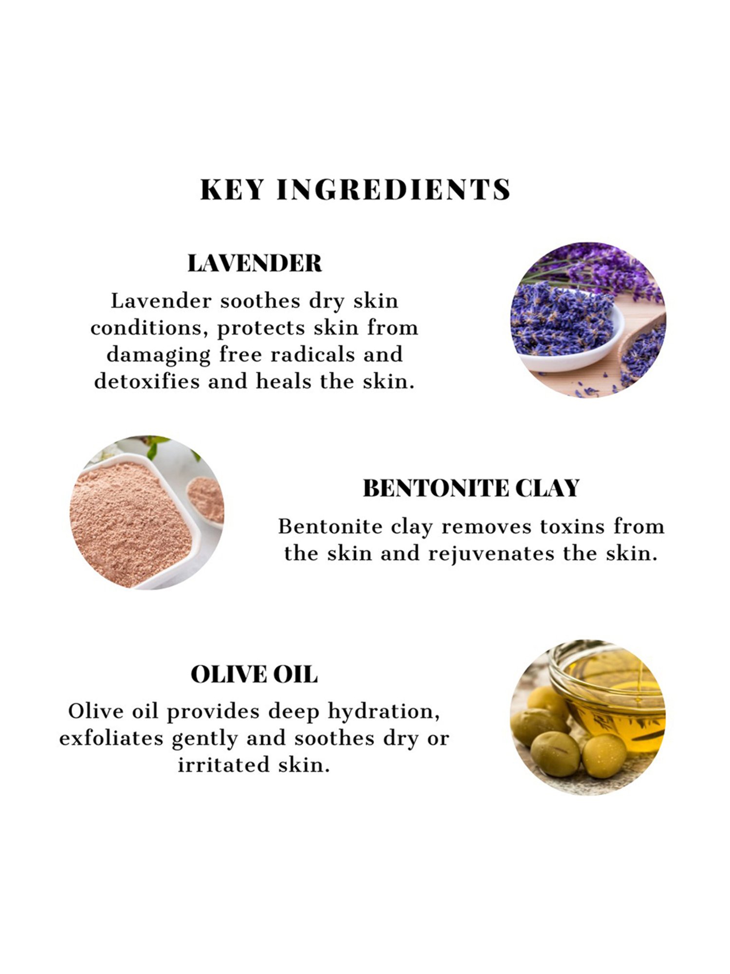 Iris Cosmetics Rejuvenating Lavender Clay Mask - 50 gm