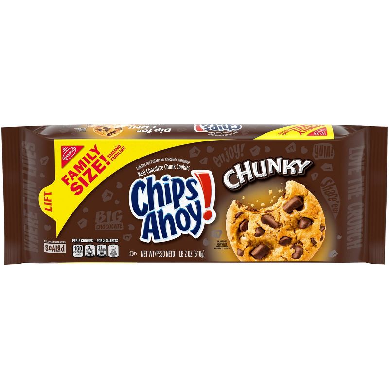 Chips Ahoy! Chunky Chocolate Chip Cookies - 18.2oz