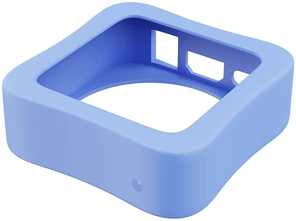 AWINNER Protective Case Compatible for Apple TV 4K 5th / 4th - [Anti Slip] Shock Proof Silicone Cover for Apple TV (Blue)