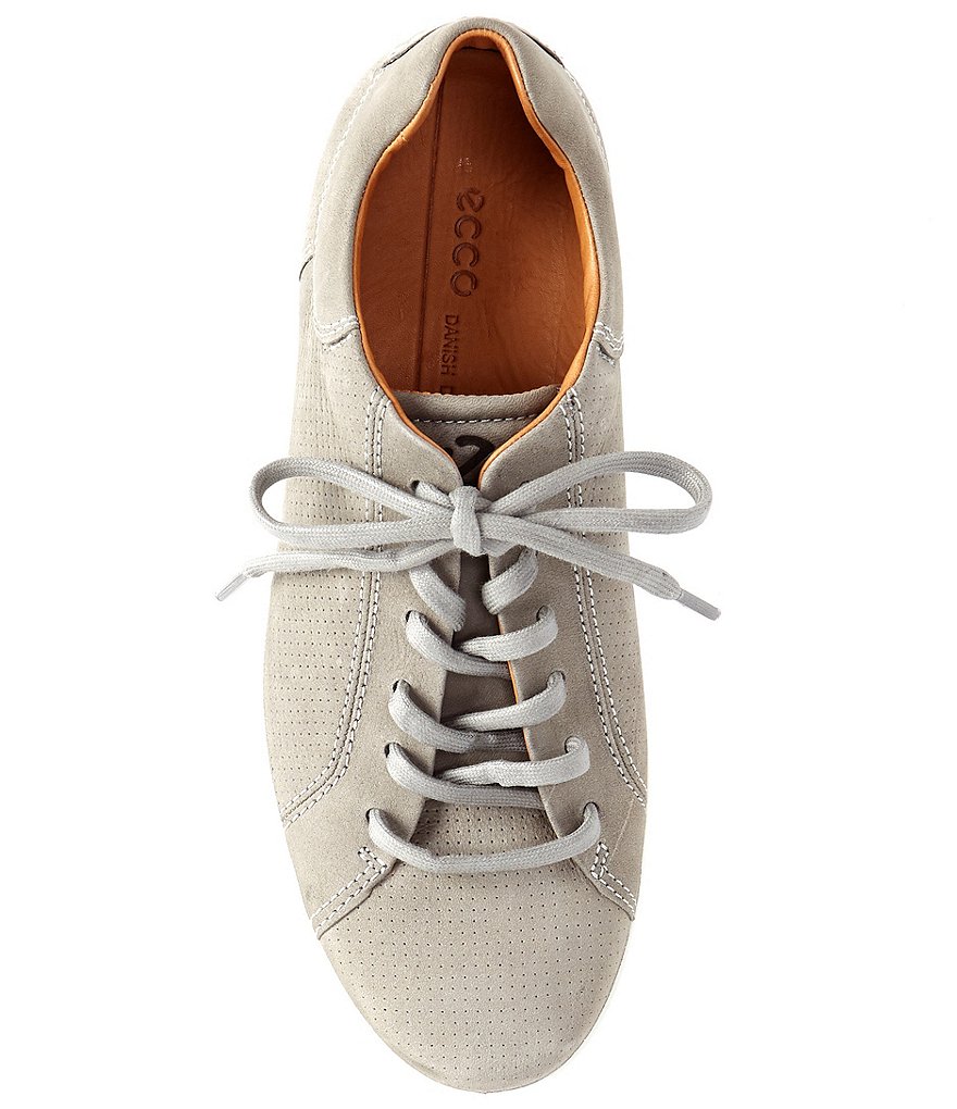 ECCO Men's Soft 7 Street Lace-Up Perforated Sneakers