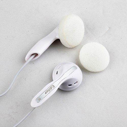 Edifier H180 Headphones Hi-Fi Stereo In Ear Earphones Durable Cord Classic Ear Buds Black, White