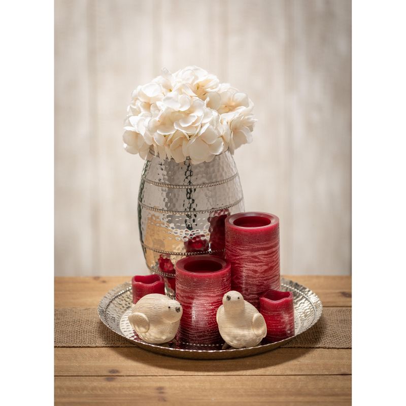 Rite Lite 11.75" Shabbat Candles Drip Rectangular Tray - Blue/Yellow