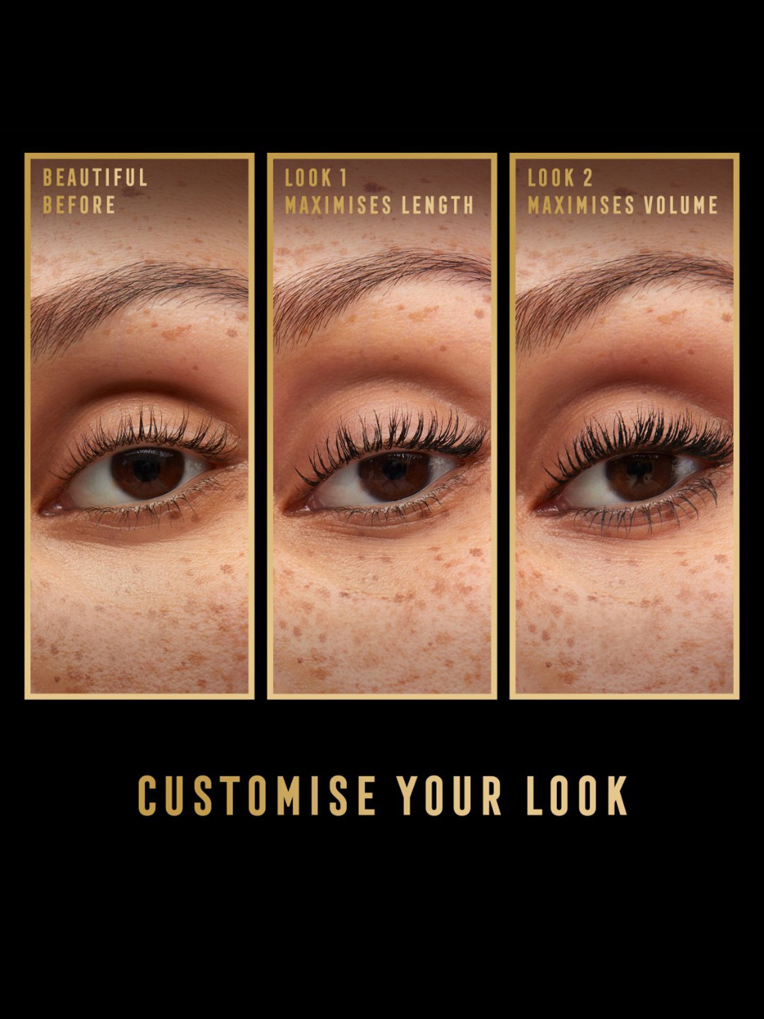 Max Factor Masterpiece 2 IN 1 Lash Wow Mascara 01 Black - 7 ml