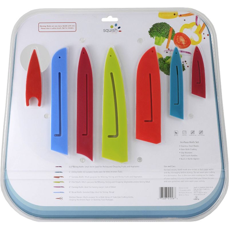 Squish 14pc Cutlery Set