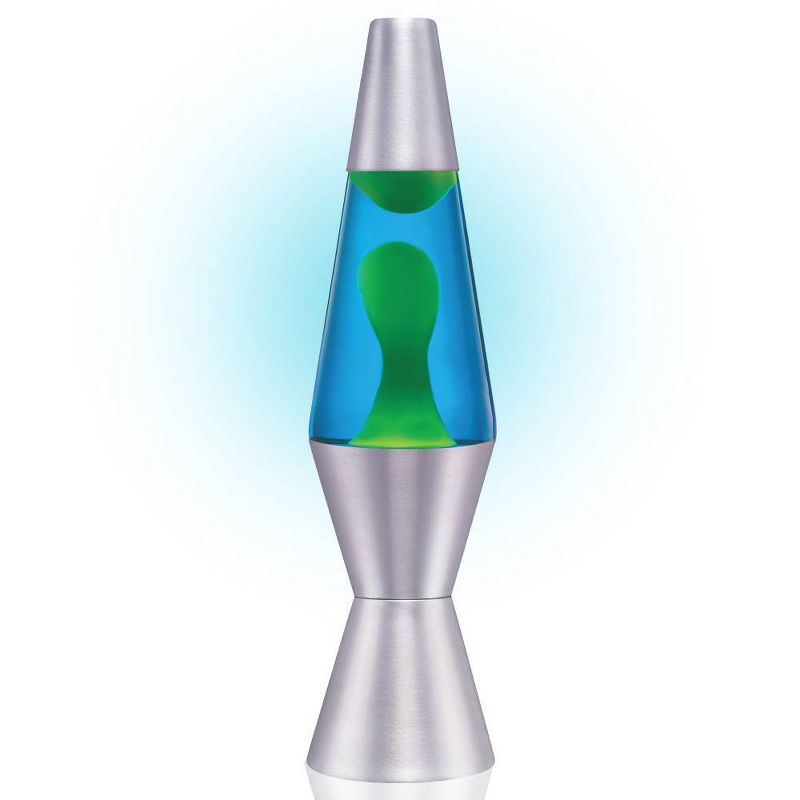 11.5" Motion Lava Lamp White/Blue - Lava Lite