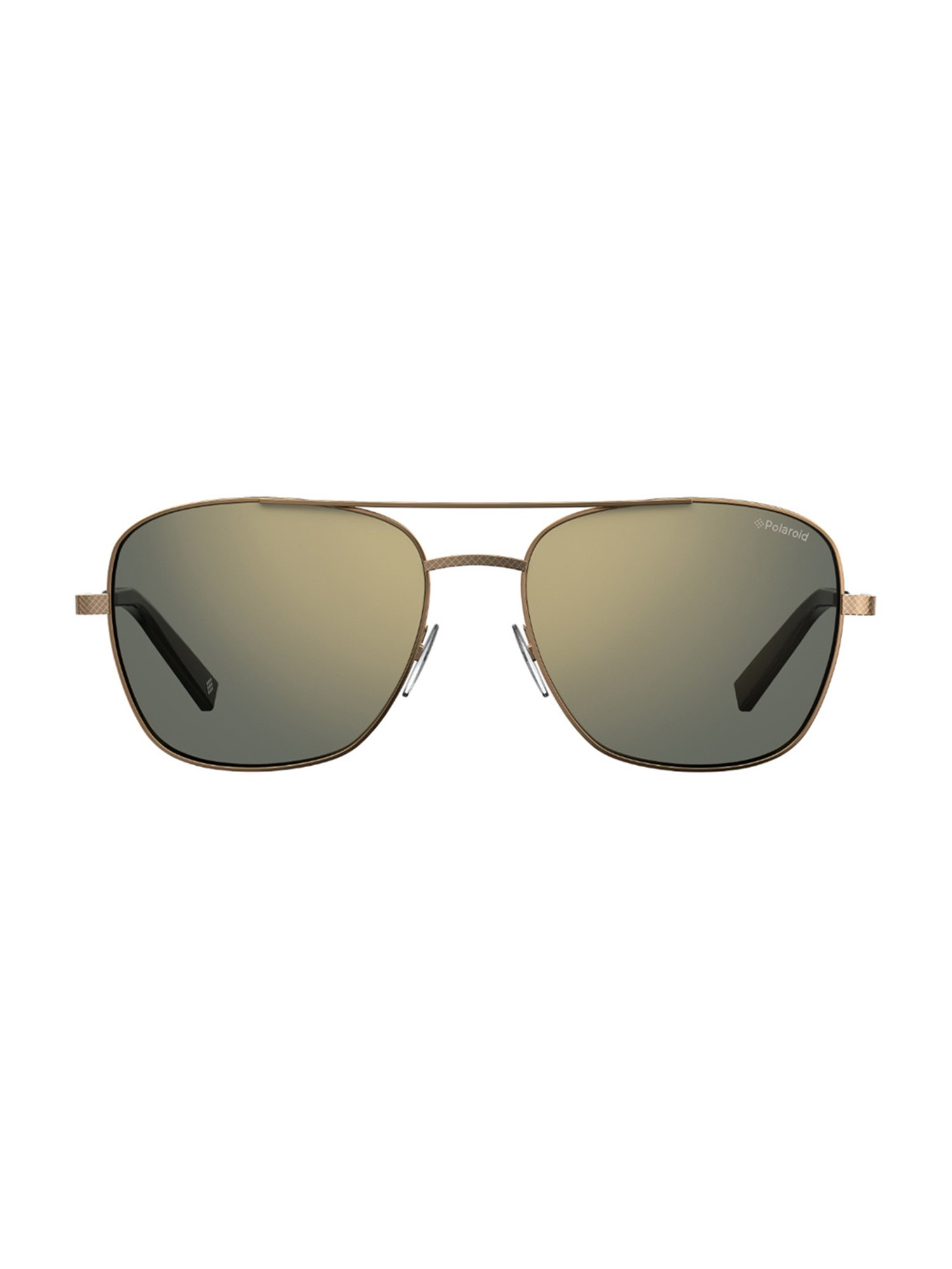 Polaroid Brown Rectangular Sunglasses for Men