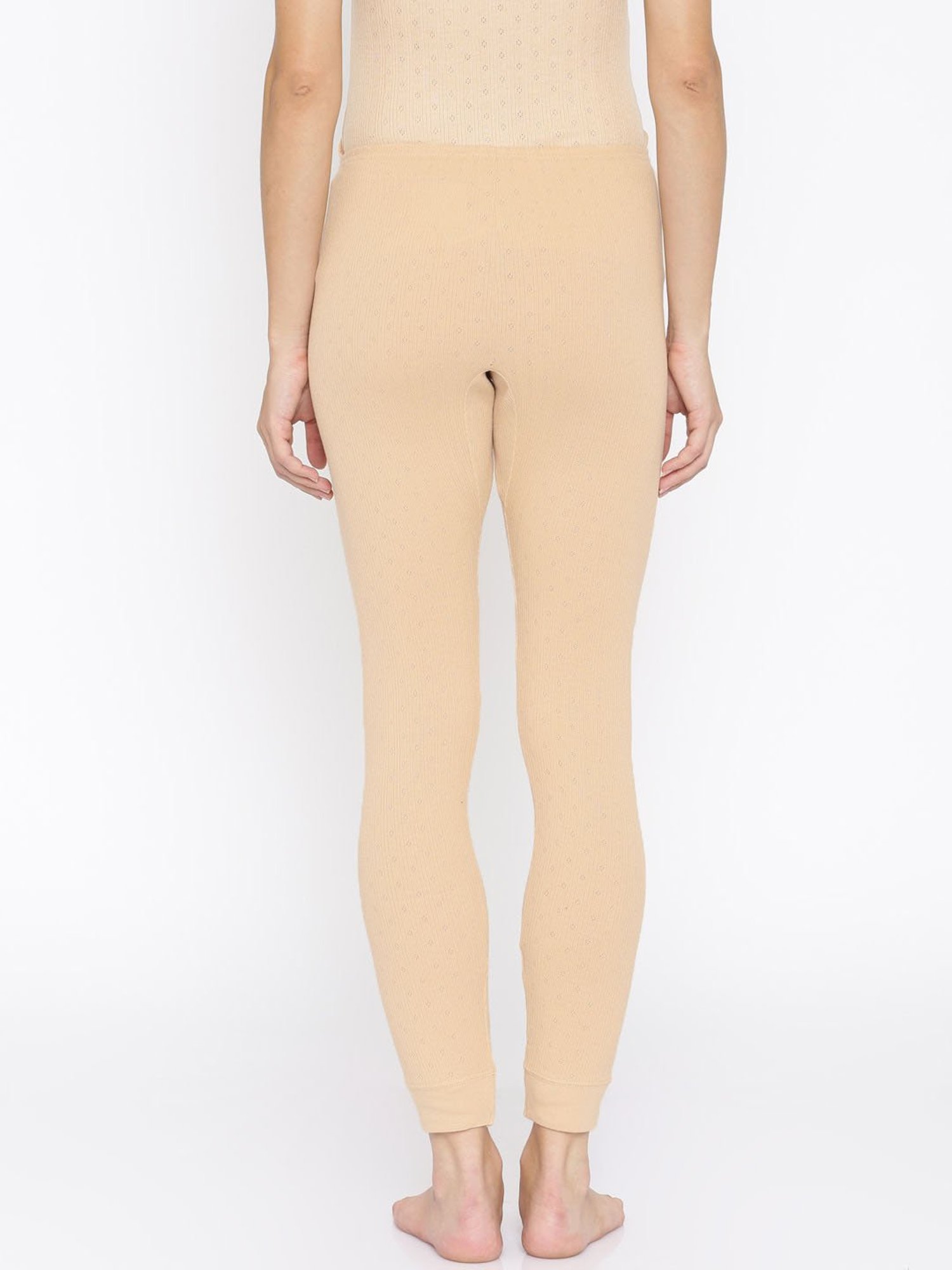 Kanvin Beige Thermal Tights