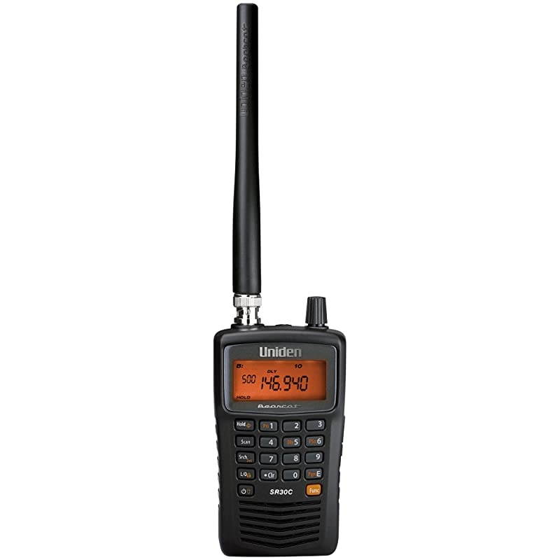 Bearcat SR30C 500Channel Compact Handheld Scanner Close Call RF Capture Turbo Search PC programable NASCAR Racing Aviation Marine Railroad and NonDigital Police Fire Public Safety