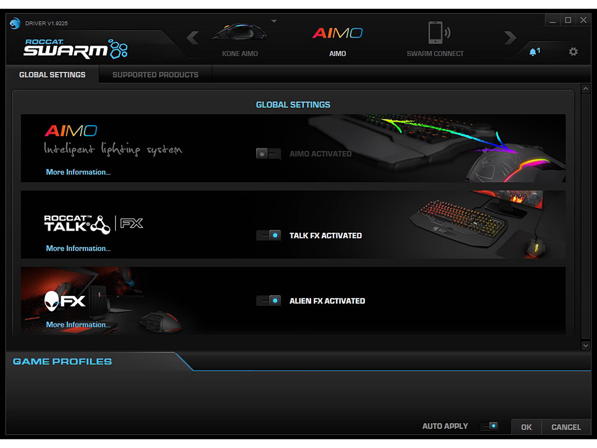 ROCCAT Kone AIMO ROC-11-815-WE White Wired Optical Gaming Mouse