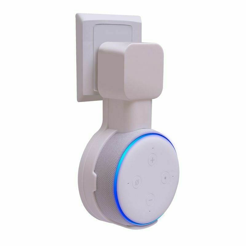 1X Wall Mount Holder For Amazon Echo Dot 3Rd Gen Alexa Smart Home Speaker White