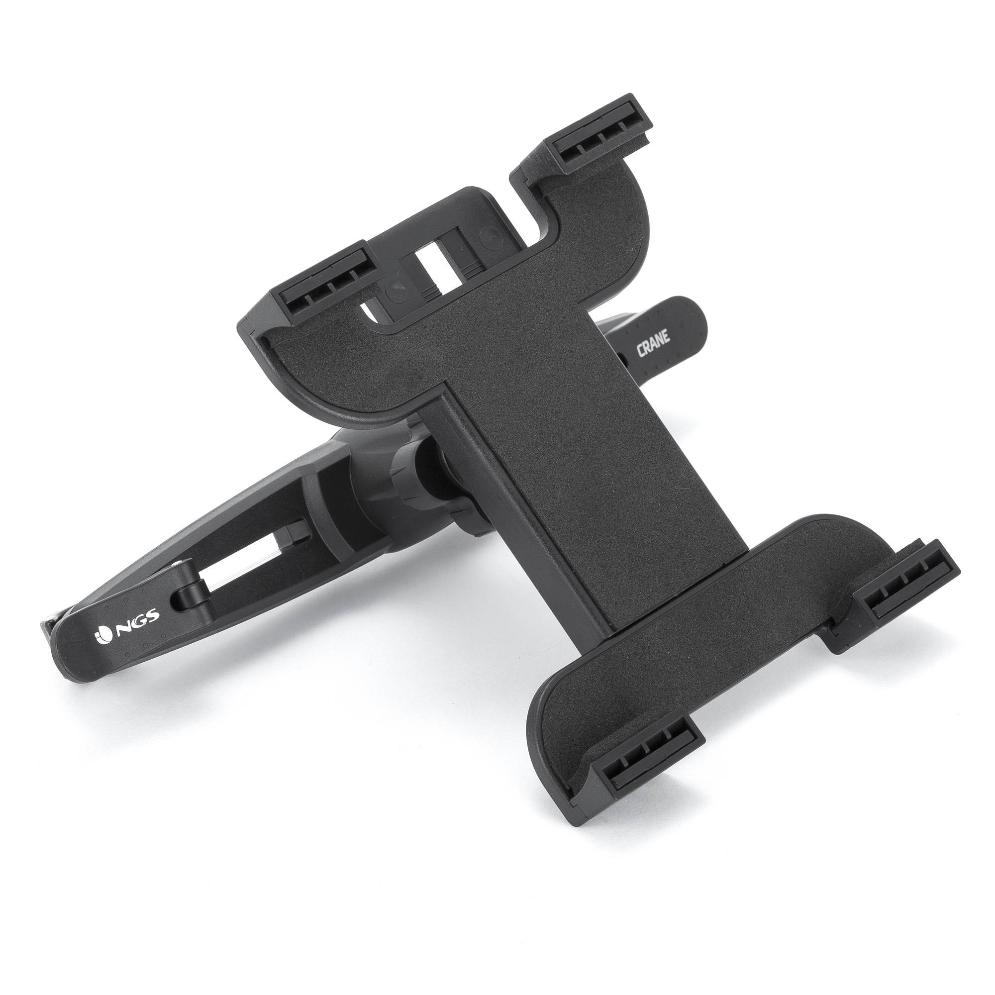 NGS Crane 360&deg; Adjustable and Rotating Tablet Car Headrest Mount/Holder - 7" To 10"