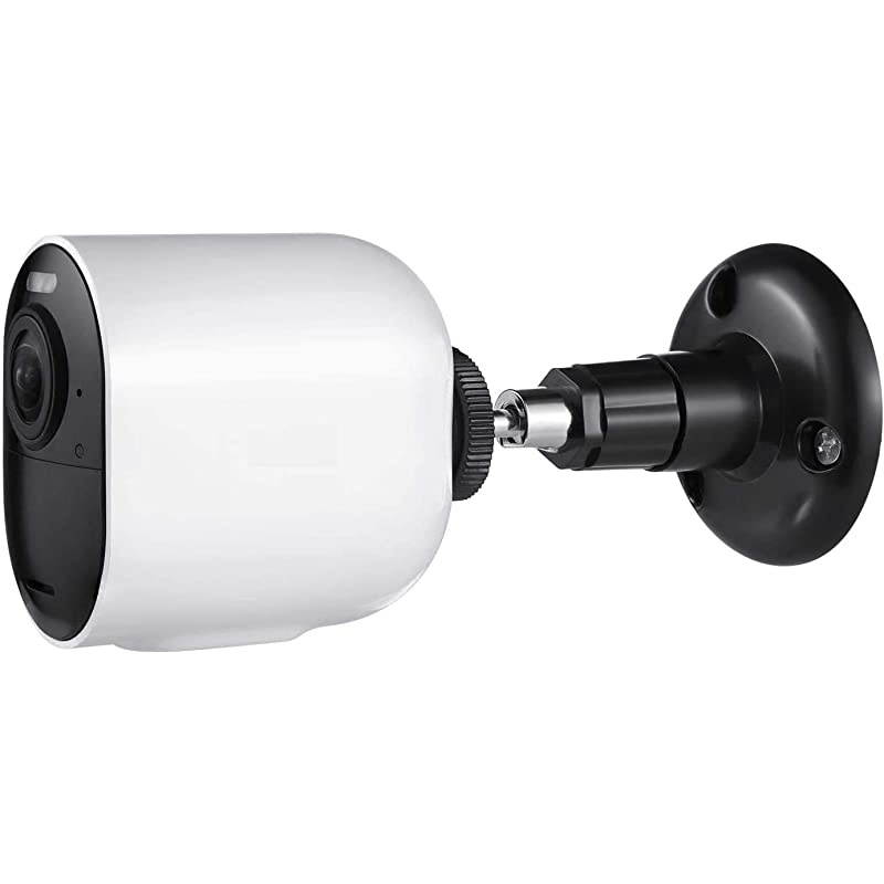 Wall Mount - Adjustable Indoor/Outdoor Mount Compatible with Arlo, Arlo Pro, Arlo Pro 2, Arlo Pro 3/Pro4, Arlo Ultra/Ultra2, and Other Compatible Models (2 Pack, Black)