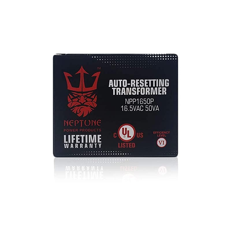 NPP1650P 16.5VAC 50VA Transformer | Auto-Resetting | Class VI | Burglar Alarm Systems | Compatible with Honeywell, Ademco, ELK, MG Electronics, GE Security, Bosch, Basler, Pittway and More!