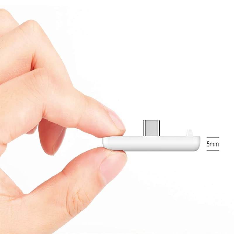 Switch amp Switch Lite Bluetooth Adapter PS4 PC APTX Low Latency Wireless Transmitter Receiver with AB Dual Paring for Airpods QC35 etc Bluetooth Headphone SpeakersWhite