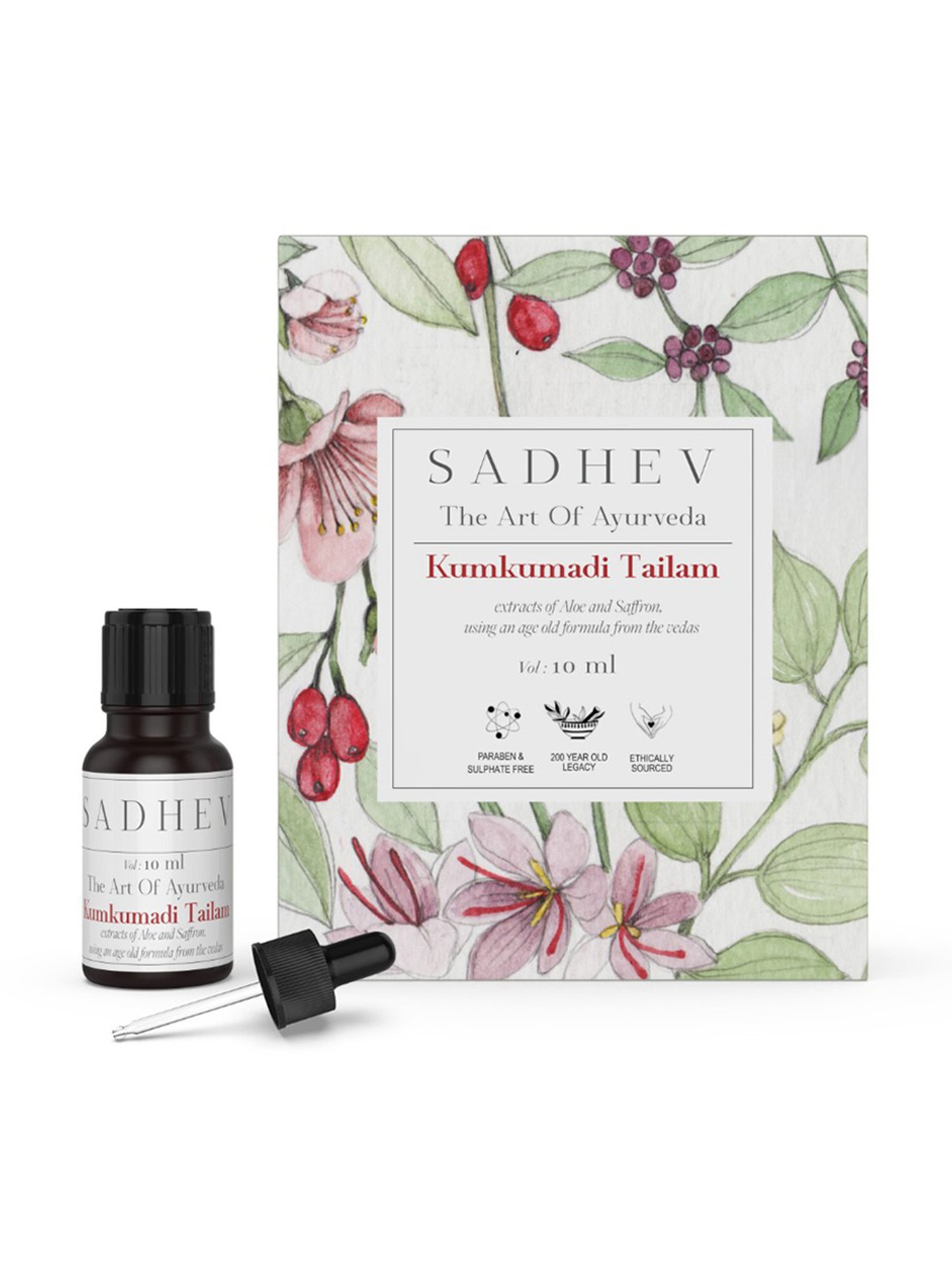 SADHEV The Art Of Ayurveda Aloe & Saffron Kumkumadi Tailam - 10 ml