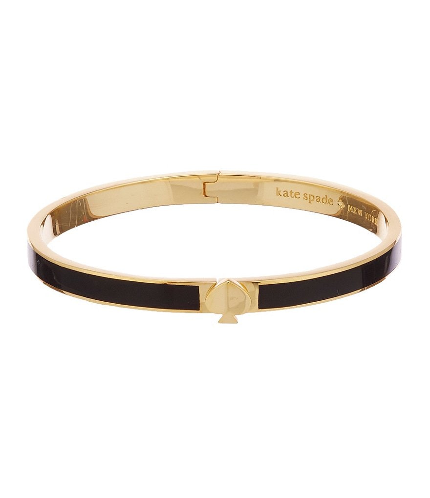 kate spade new york Heritage Spade Thin Enamel Spade Bangle Bracelet