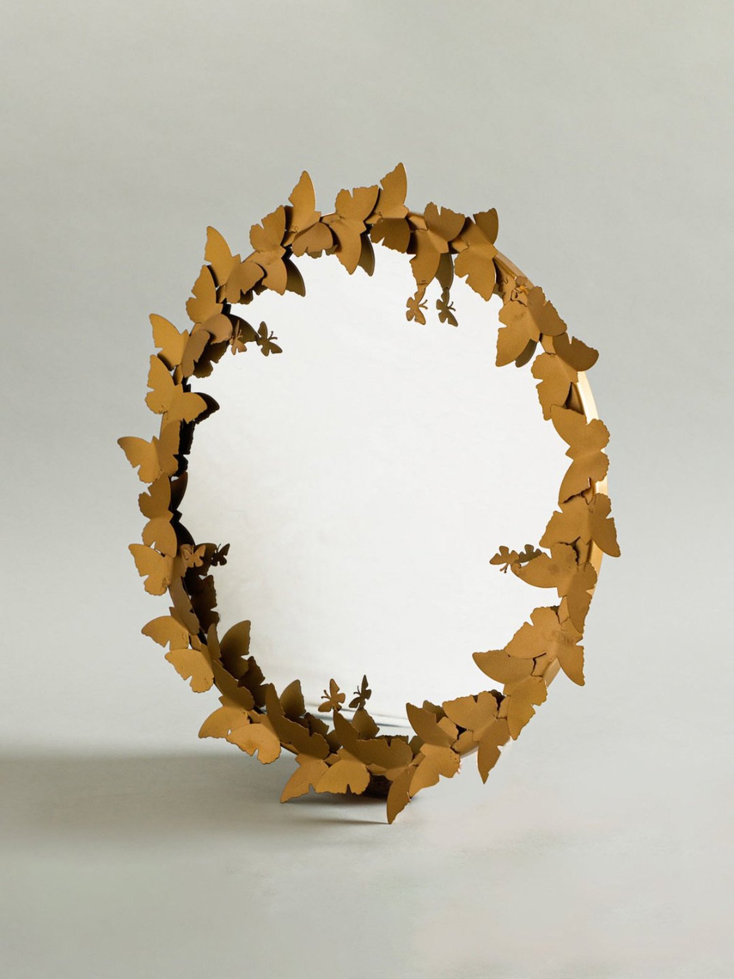 Wallace Table Mirror With Display Tray - Shiraleah