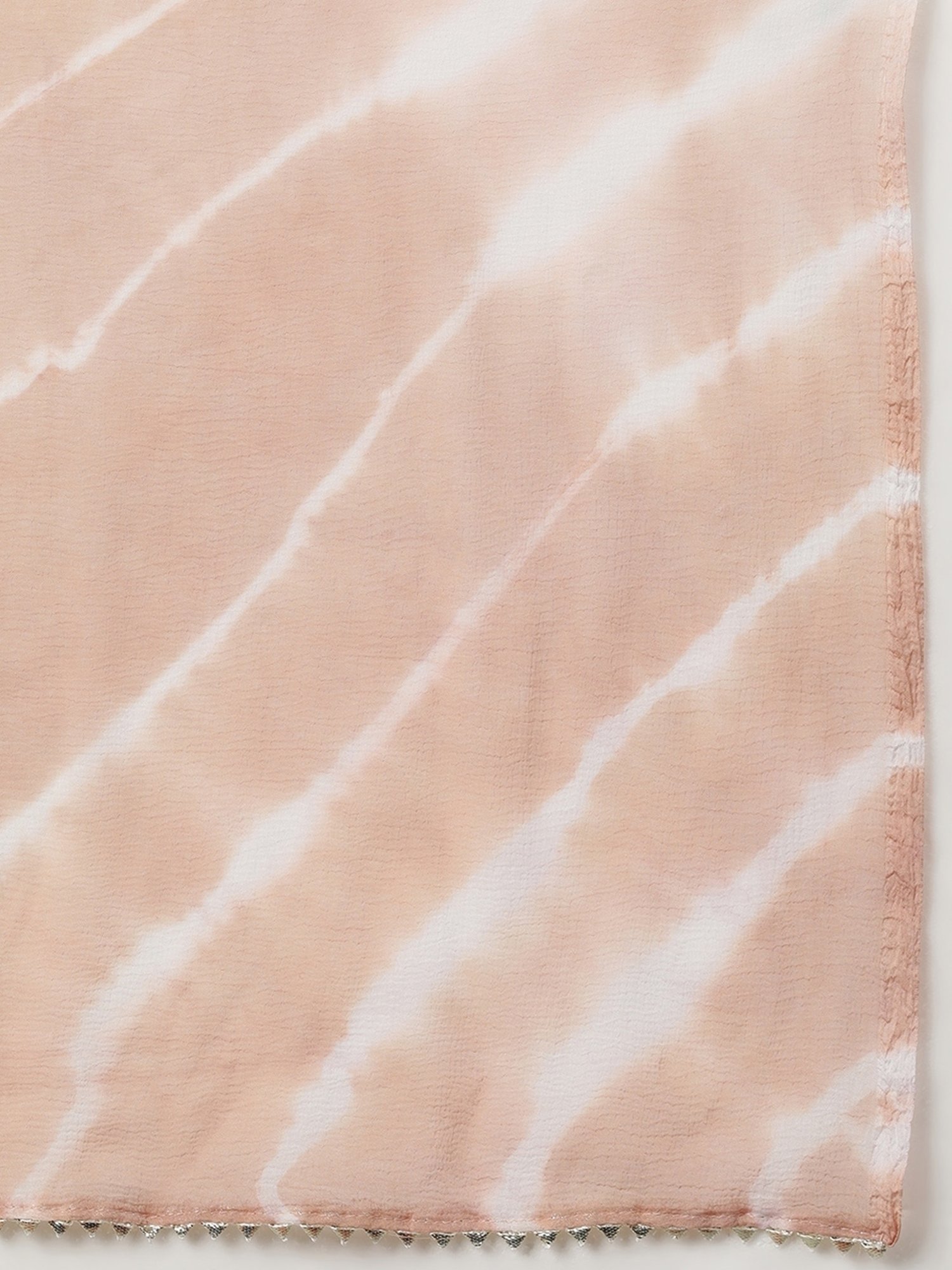 Vaamsi Beige Embroidered Kurta Pant Set With Dupatta