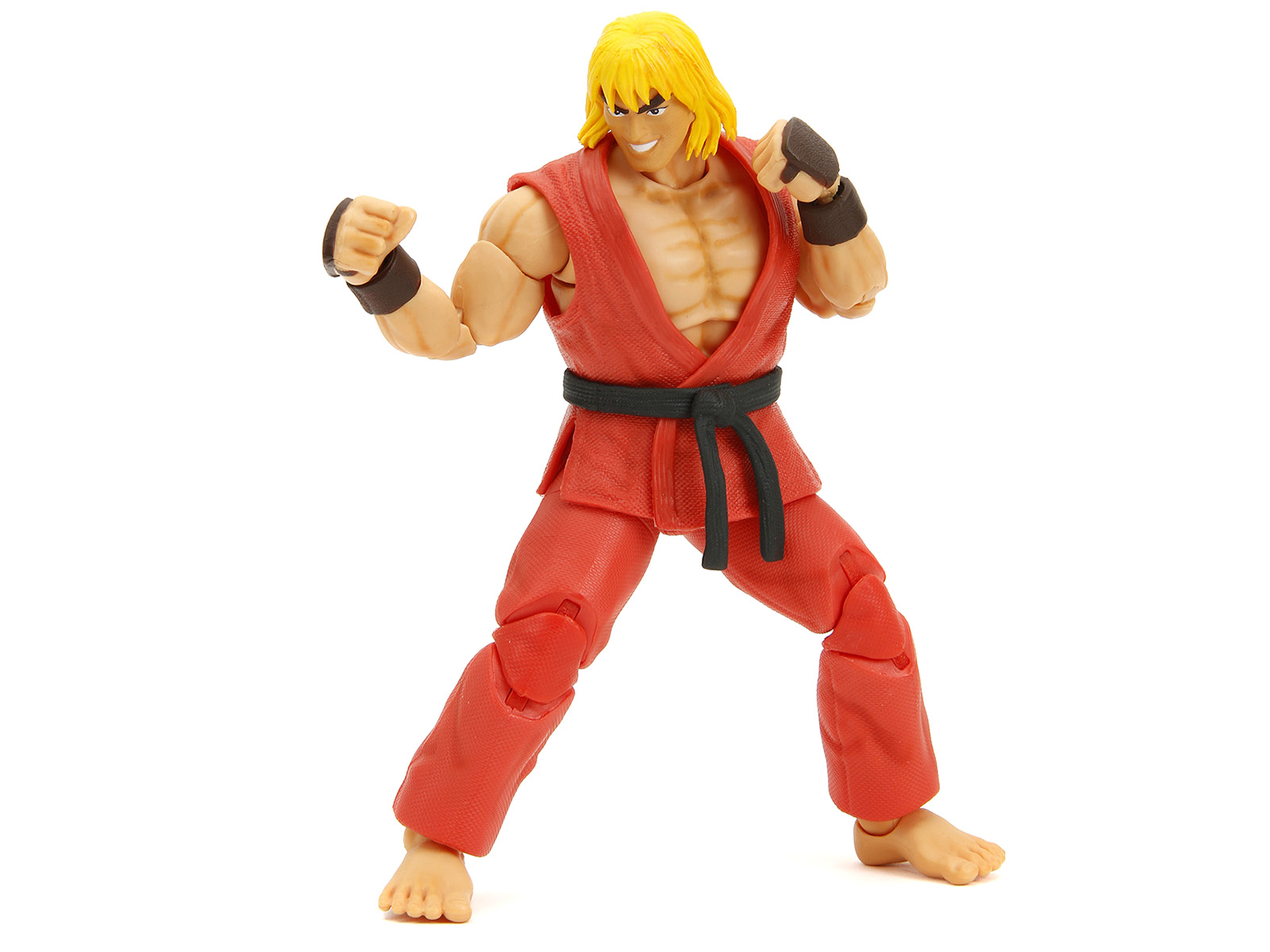Ken 6" Moveable Figure with Accessories and Alternate Head and Hands "Ultra Street Fighter II: The Final Challengers" (2017) Video Game Model by Jada