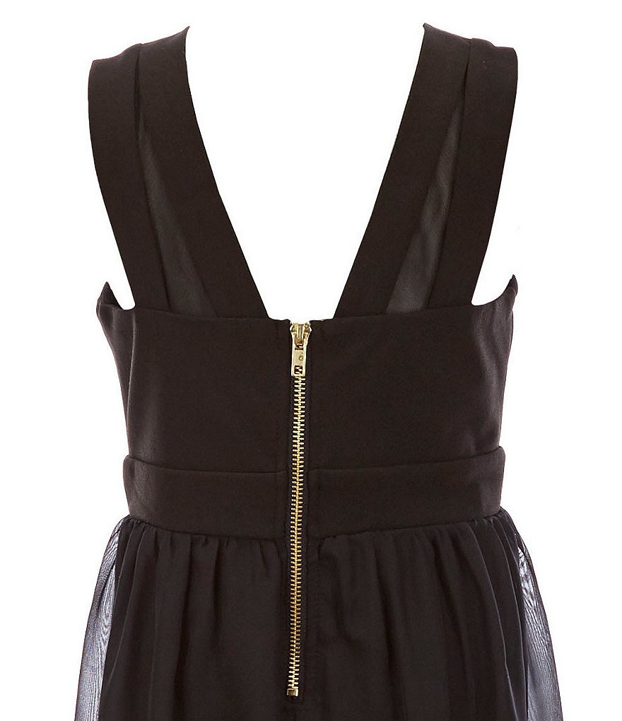 Honey And Rosie Big Girls 7-16 Illusion Jumpsuit