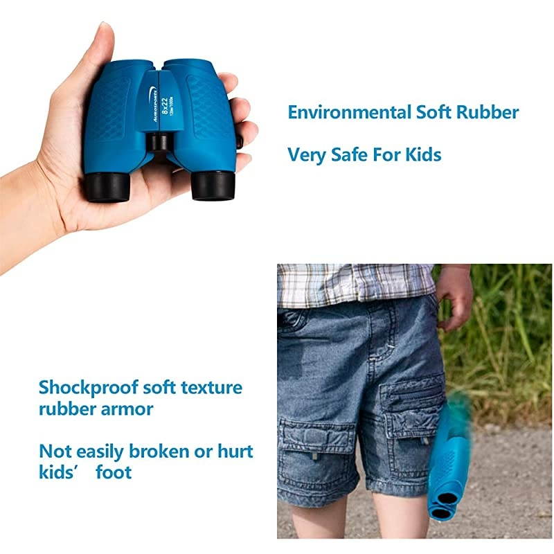 Compact Fixed Focus Binoculars for Kids Gifts for 47 Year Old Boys Girls614 Year Old Top Girls Boys Toys for Kids Teen Child Christmas Gifts Blue