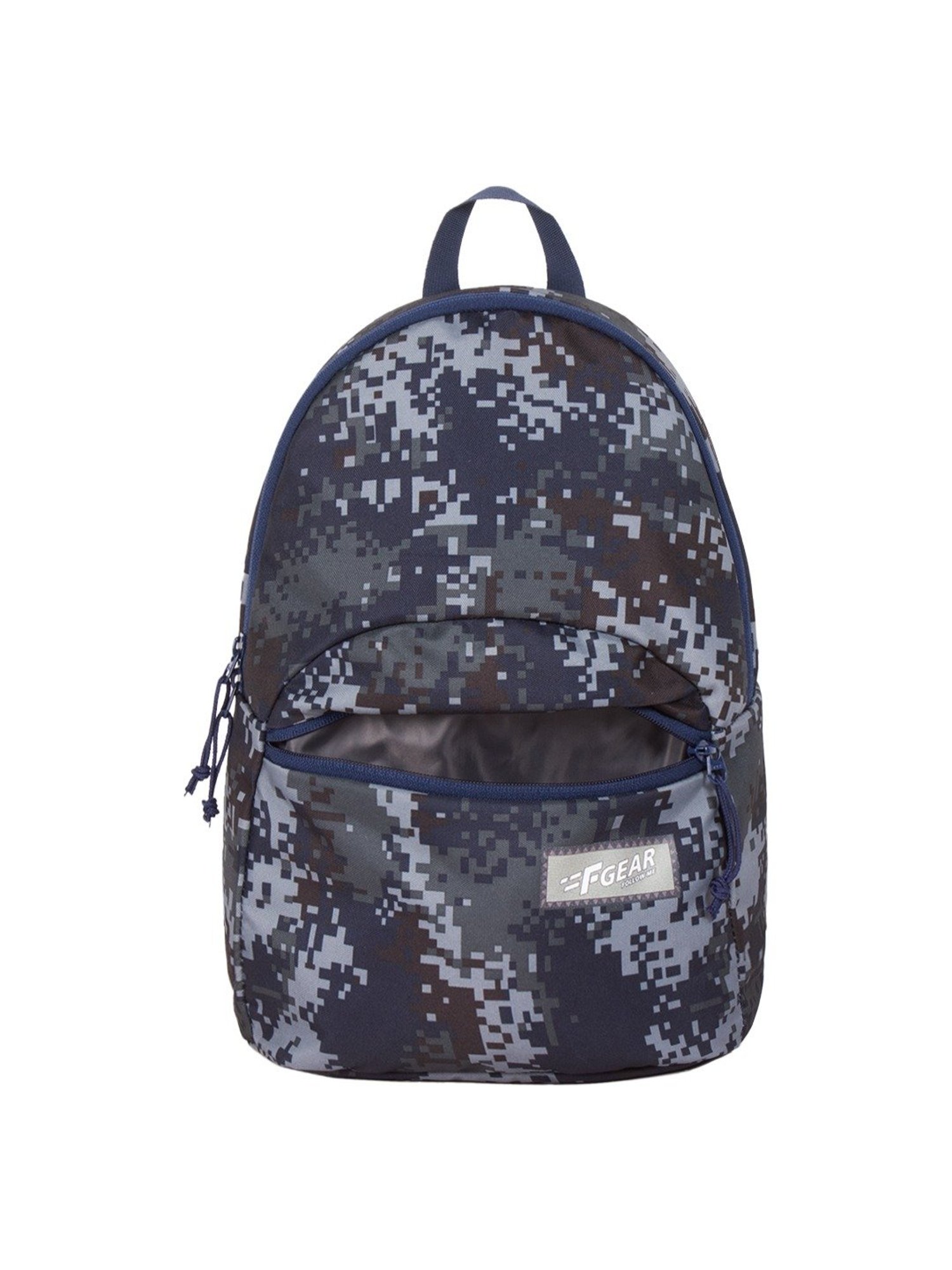 F Gear Ferris 7 Ltrs Navy Printed Small Backpack