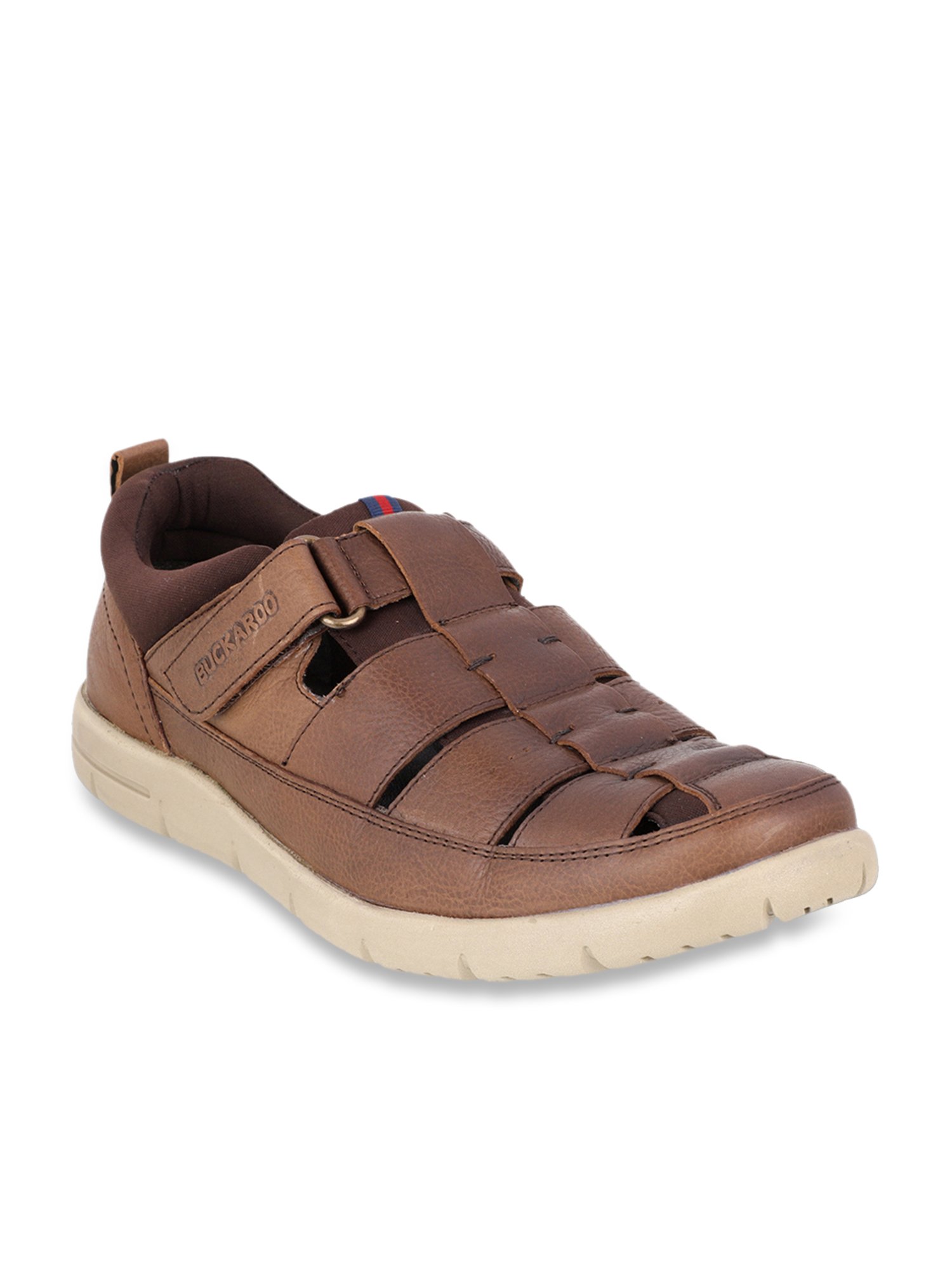 Buckaroo Men's WALKTON Tan Fisherman Sandals