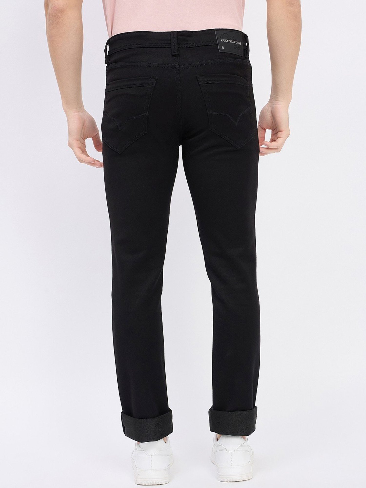 Duke Black Slim Fit Jeans