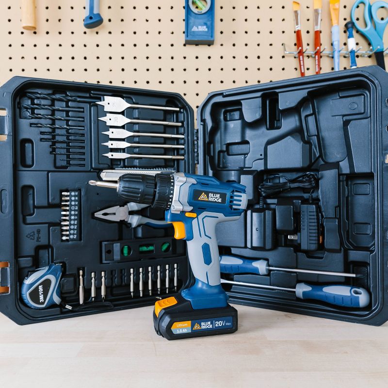Blue Ridge Tools 46pc 20V MAX Cordless Project Kit