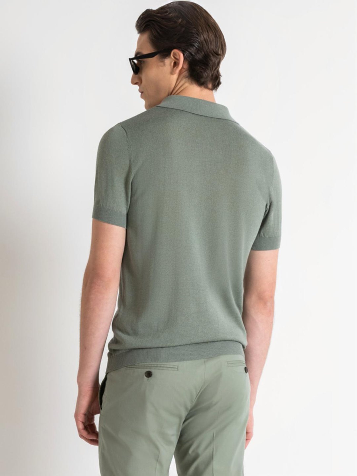 Antony Morato Green Slim Fit Polo T-Shirt