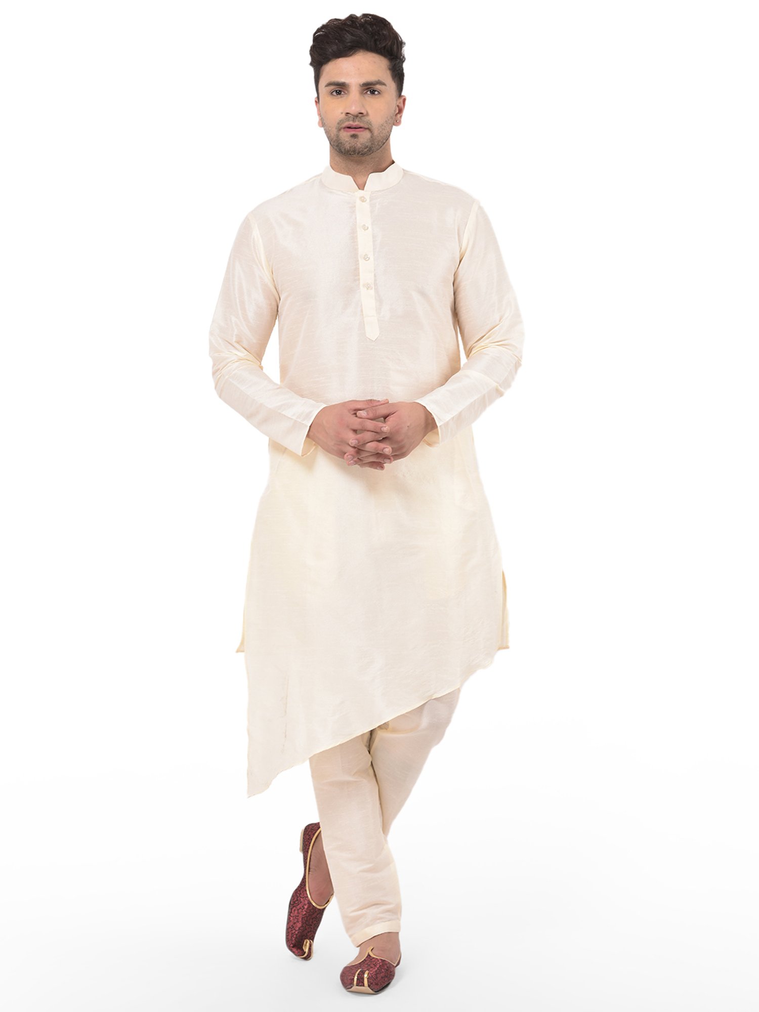 SG RAJASAHAB Multi Regular Fit Kurta Set