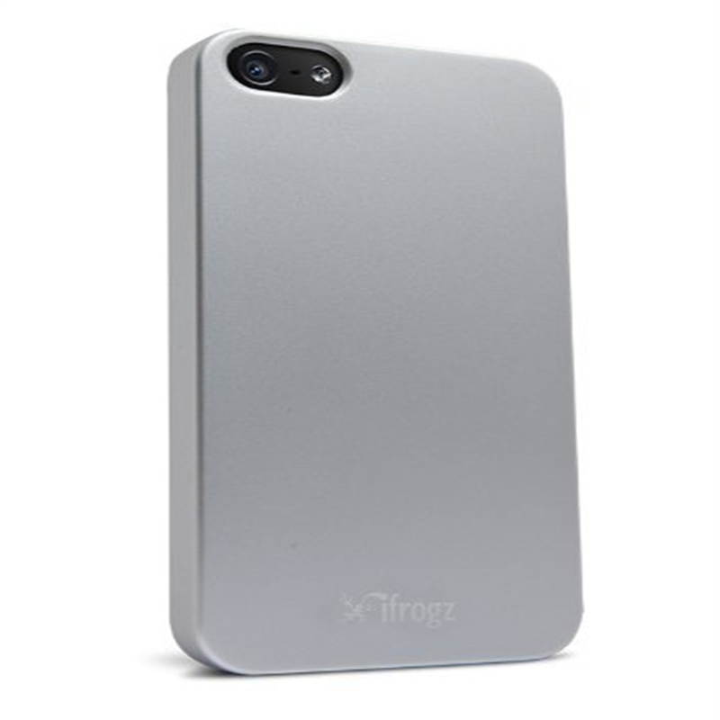 iFrogz Ultra Lean Case for iPhone 5 - Retail Packaging - Silver