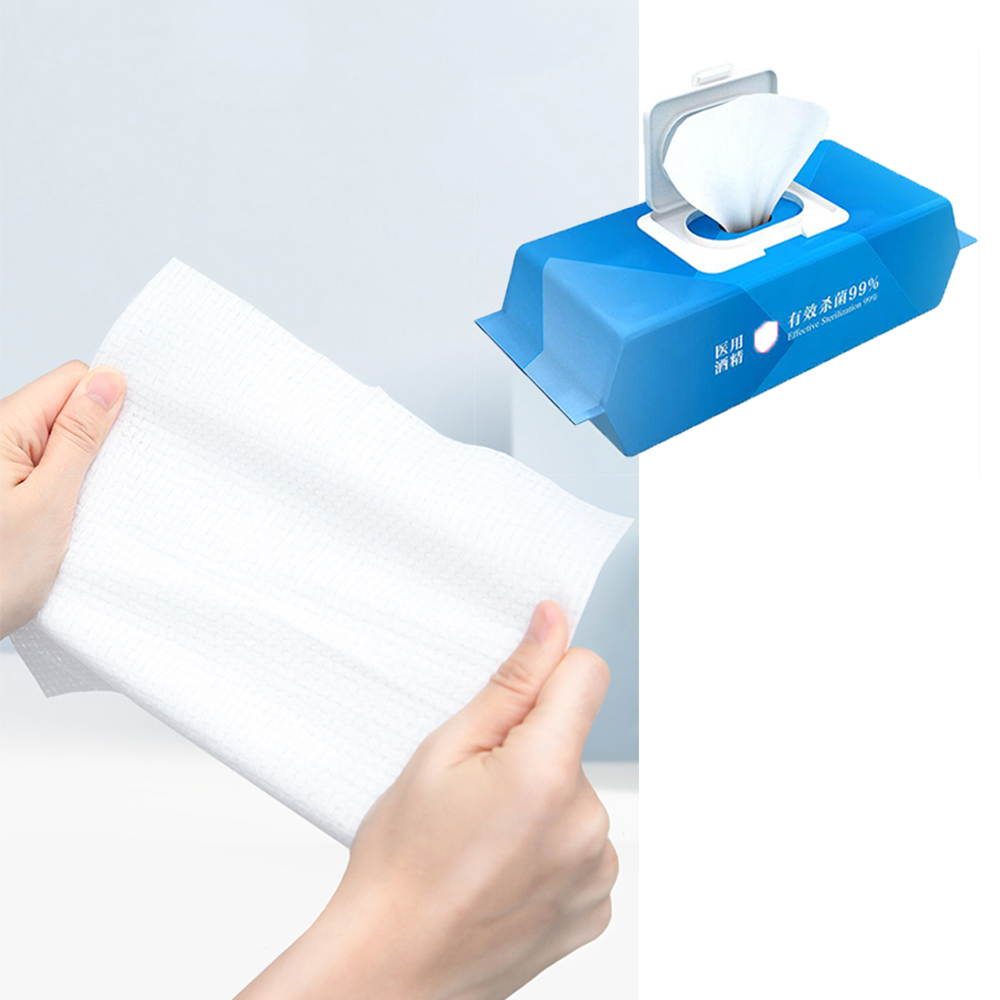 80 Pcs 1 Pack of Medical Alcohol Disinfection Wipes, Disposable Antibacterial Detergent for Home Office Travel, Hand Cleaning, Children's Toys, Mobile Phones, Computers, Tablets, Gamepads, Headphones