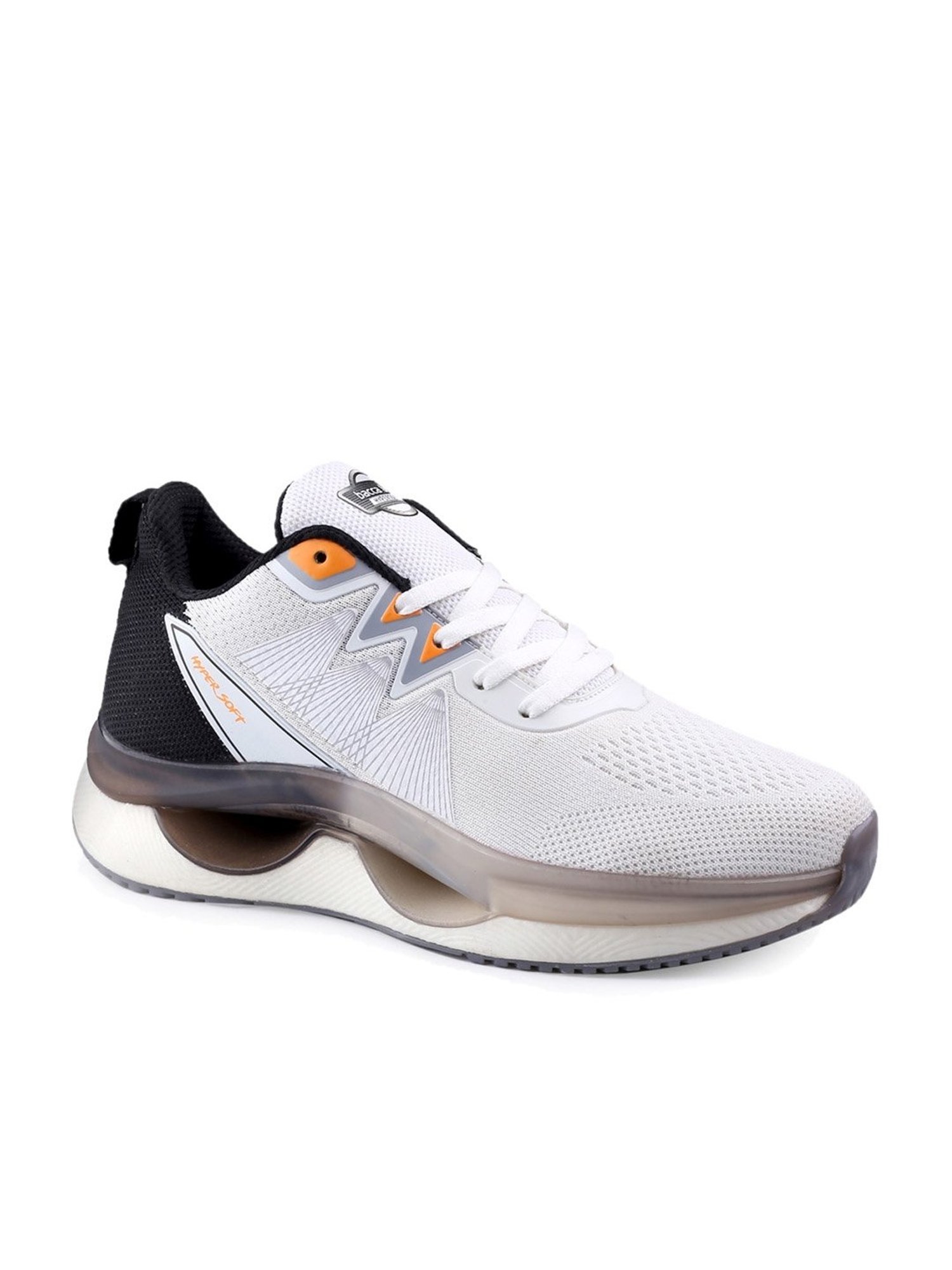Bacca Bucci Men's HYPERSOFT White Running Shoes