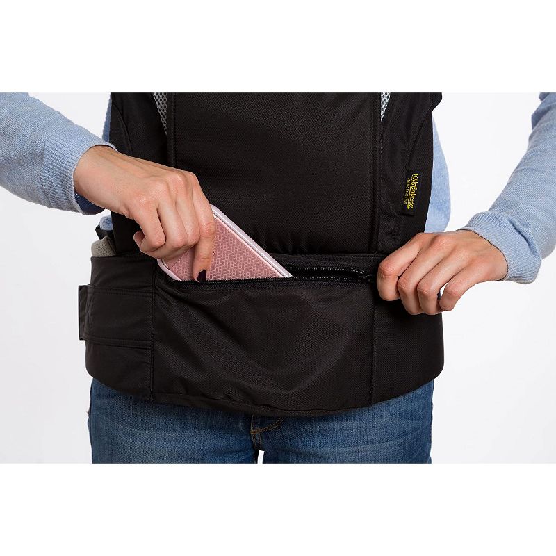 Kids Embrace DC Comics Batman Adjustable 3 in 1 Baby Carrier Backpack with Hood for Newborn, Infant, and Toddler 7 to 26 Pounds