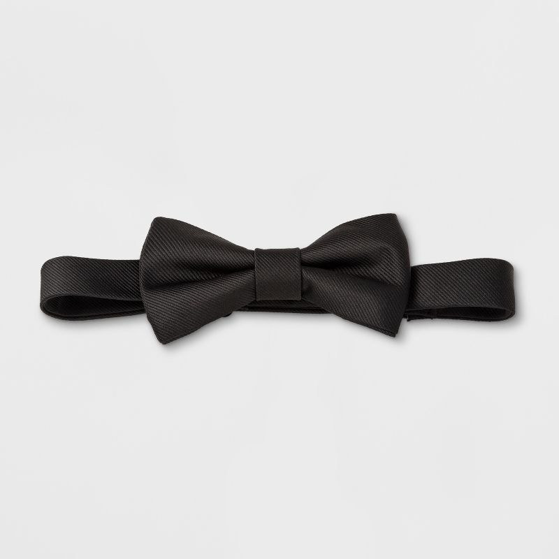 Boys' Solid Bowtie - Cat & Jack™ Black One Size