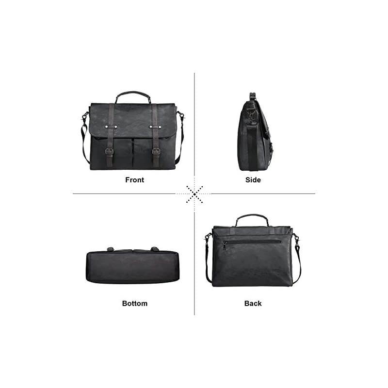 Messenger Bag for Men Vintage Laptop Bag Briefcase Satchel