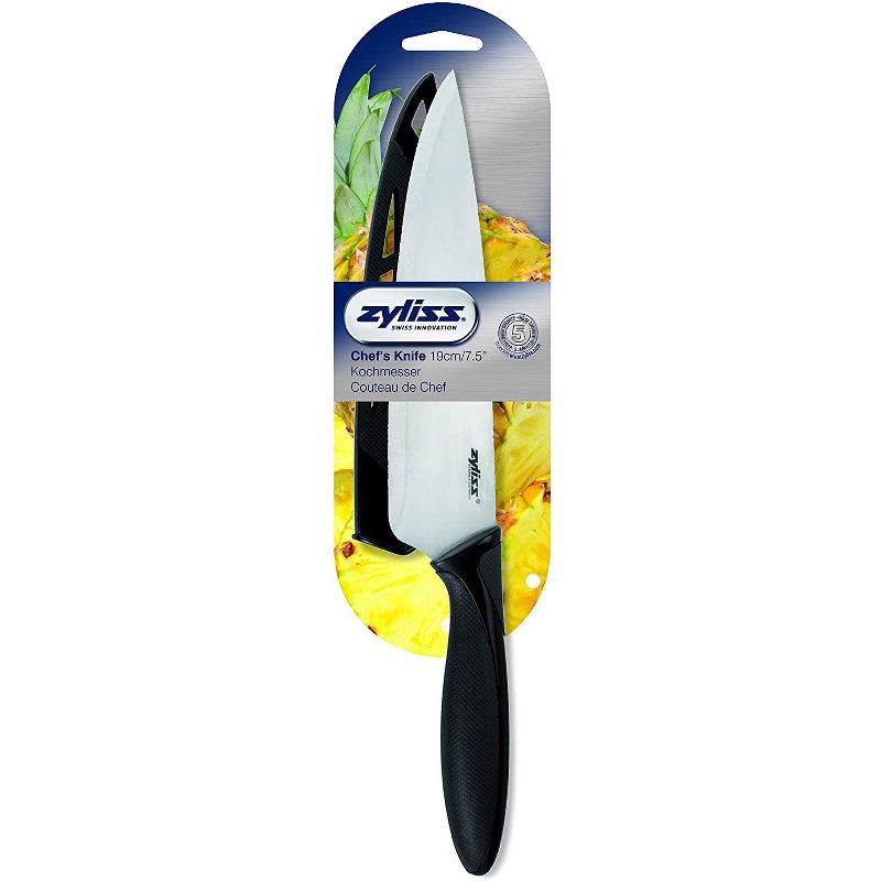 Sabatier Stainless Steel Edgekeeper 8" Chef Knife with Sleeve