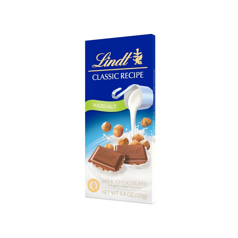 Lindt Classic Recipe Hazelnut Milk Chocolate Bar - 4.4oz