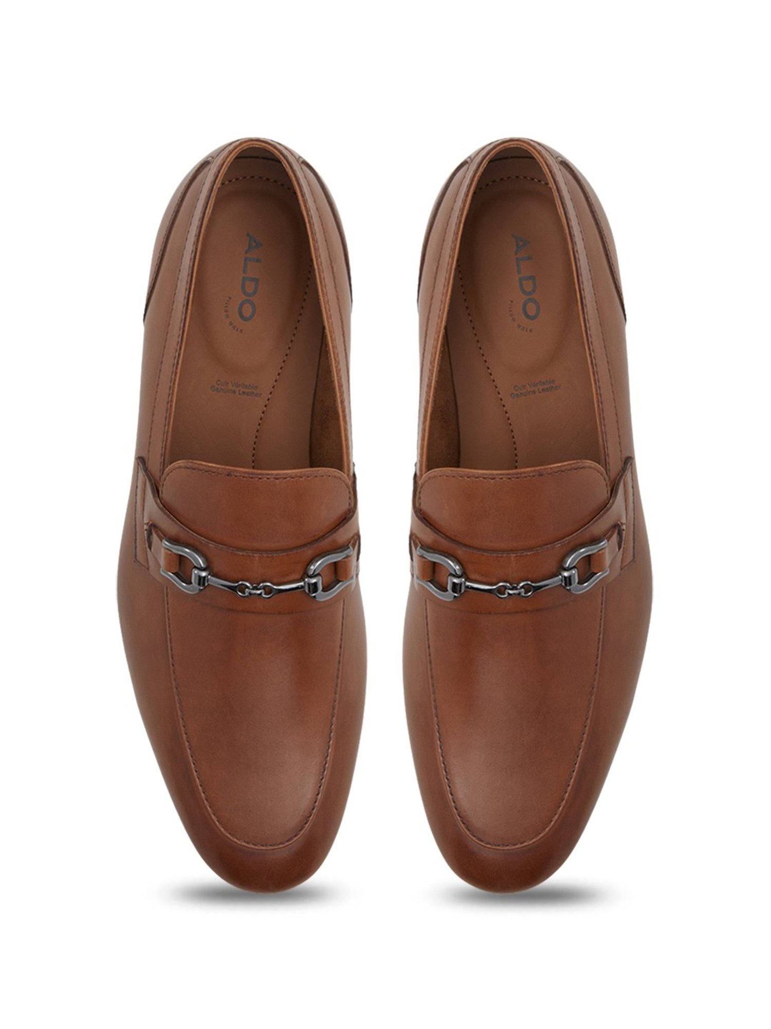 Aldo Men's Cognac Casual Loafers