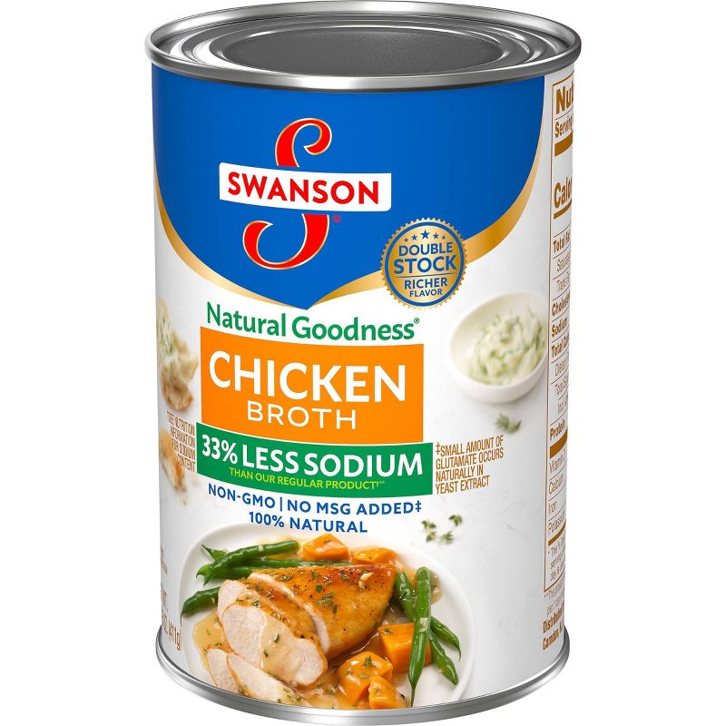 Swanson Natural Goodness Chicken Broth Can - 14.5 fl oz