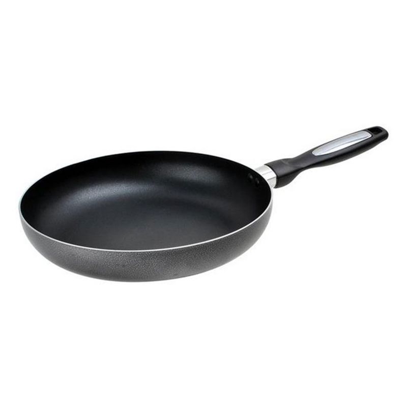 Alpine Cuisine 9.5 Inch Aluminum Kitchen Cookware Non Stick Frying Fry Pan, Gray