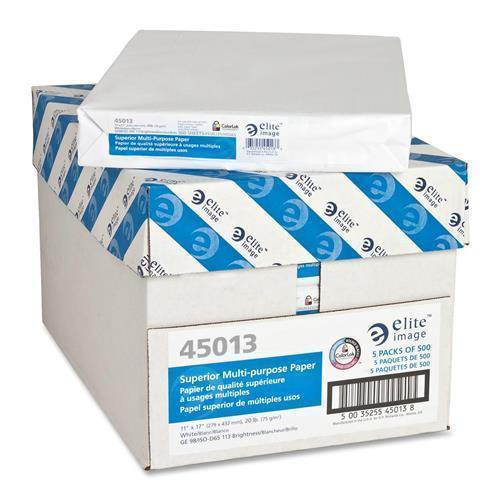 Elite Multipurpose Paper 98 GE/112 ISO 20Ib. 11"x17" 5/CT WE 45013
