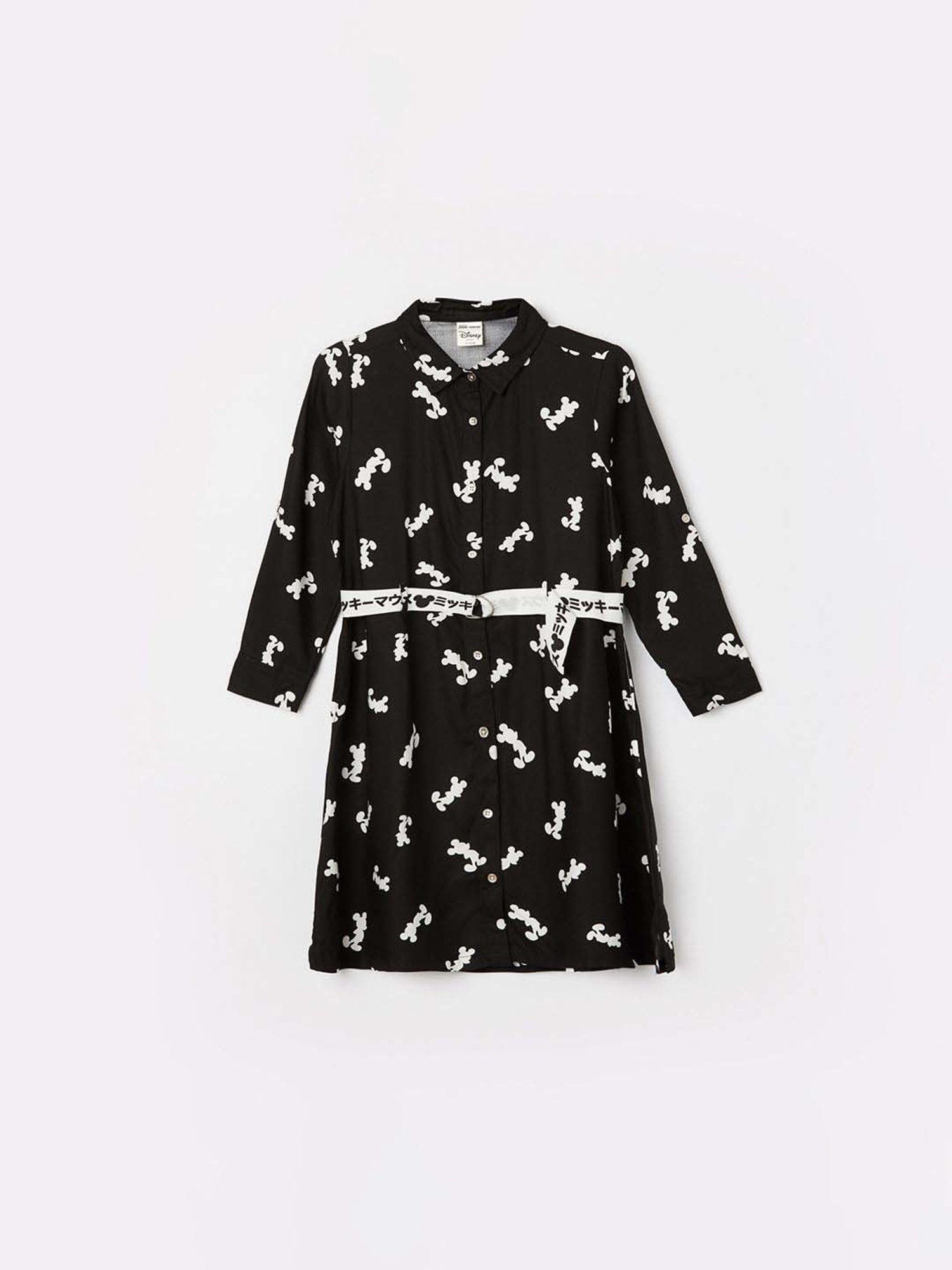 Fame Forever by Lifestyle Girls Black Printed Dress