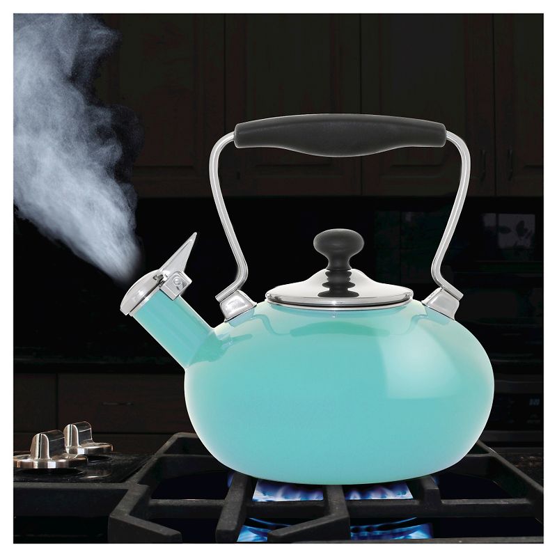 Chantal 1.8qt Tilt Teakettle - Aqua