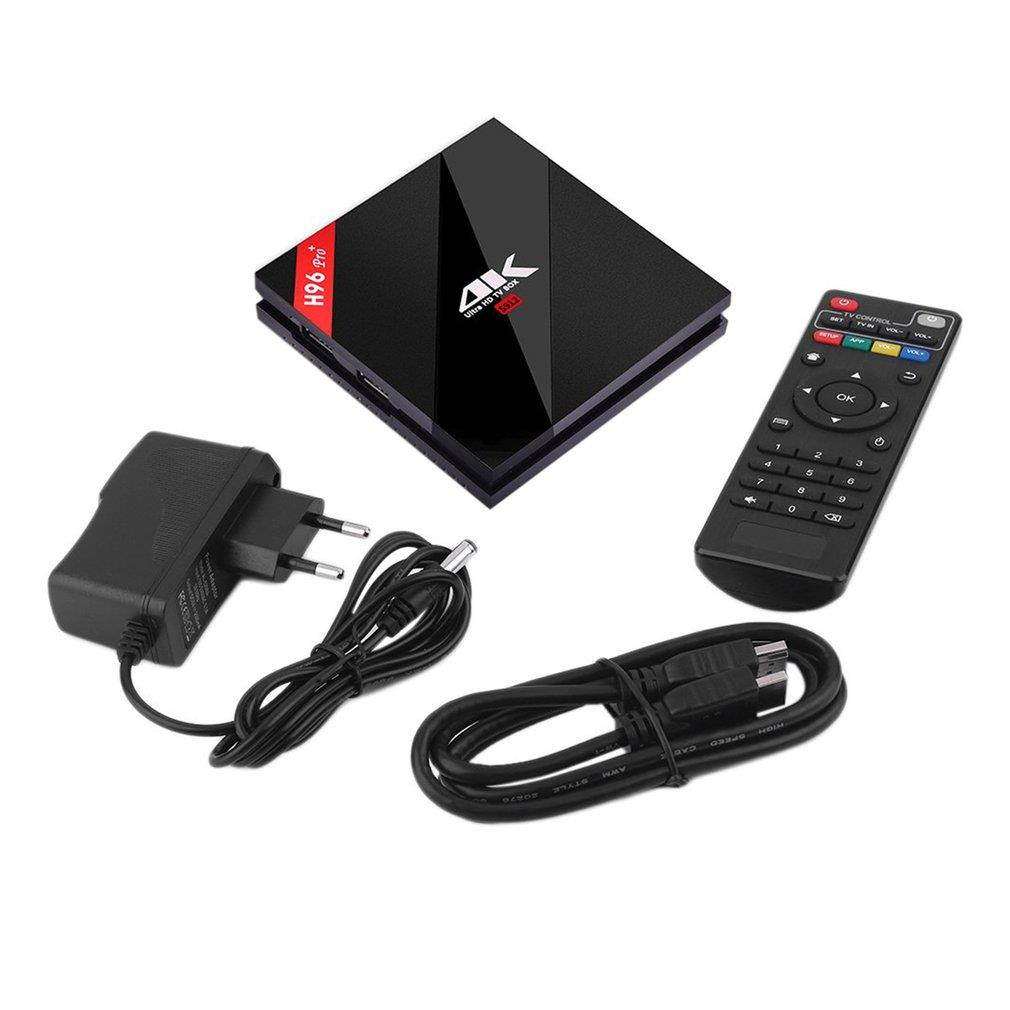 H96 pro+ Portable Size Home Smart TV Box Tops S912 Octa Core 3+16G Dual Band Wireless WIFI Media Player for Android