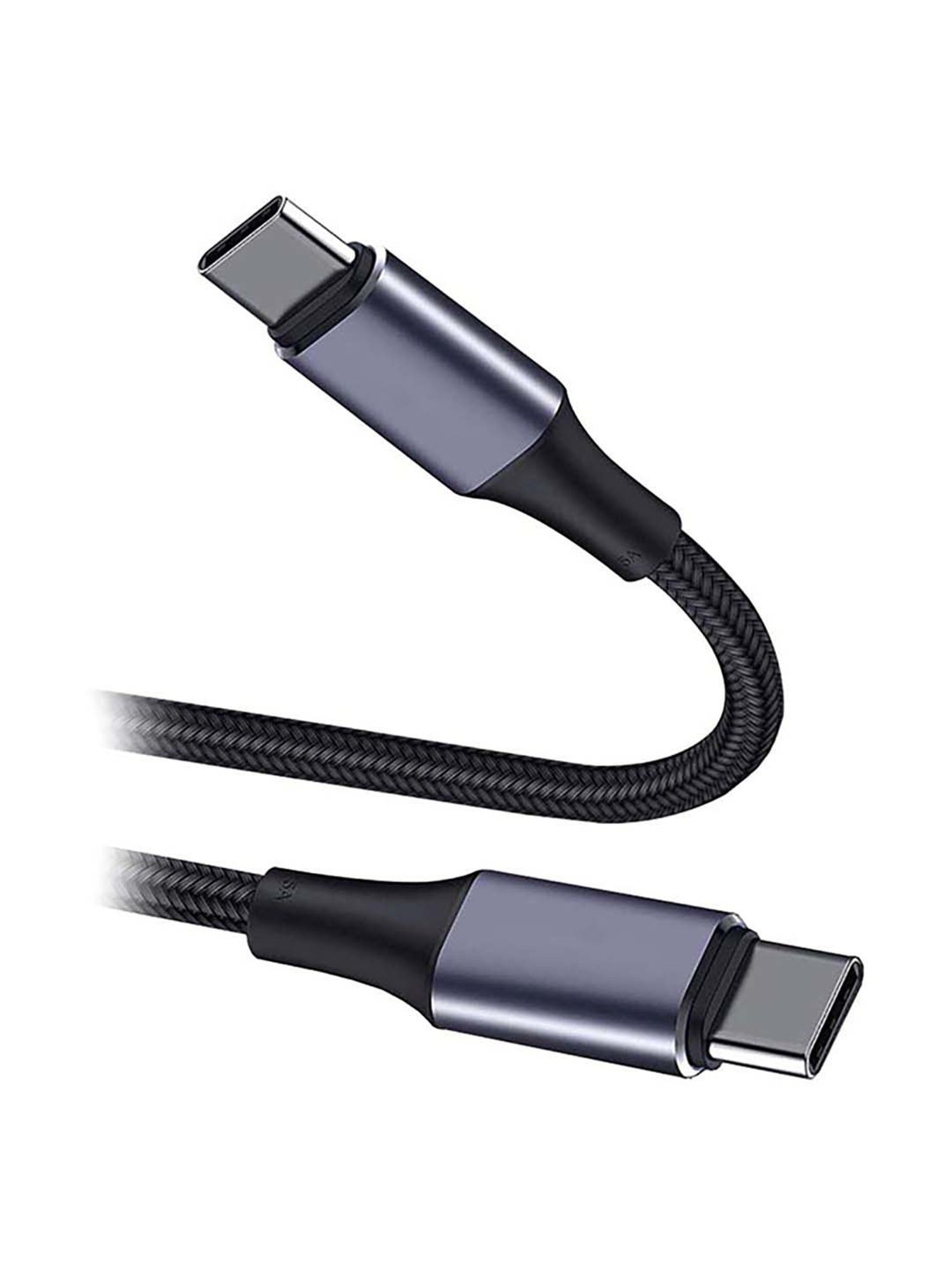 Moerdon MUC-C4C100W 100 Watt Fast Charging Data transfer Cable (Black)