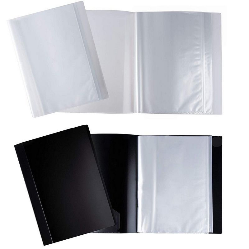C-Line Panoramic Fold-Out Poly Sheet Protector, Clear, 11 x 17 Inches, pk of 25